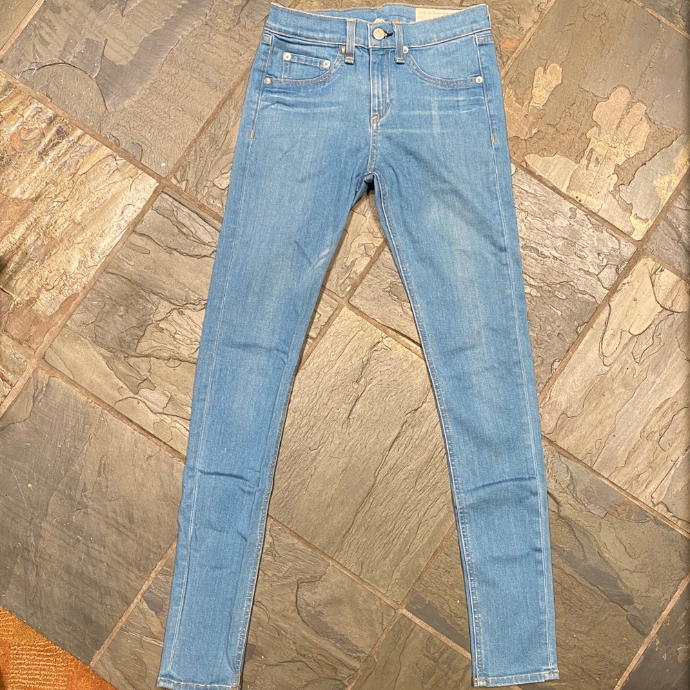 Rag & Bone High Rise Skinny Size 26 in Calvary